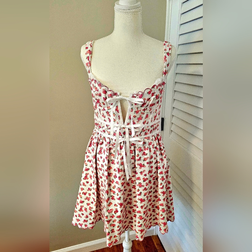For Love & Lemons Baby Blooms Slip Dress - Picture 7 of 10